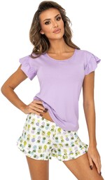 Piżama Ananas 1/2 Violet