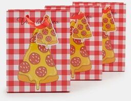 Sinsay - Torby prezentowe 3 pack - Czerwony