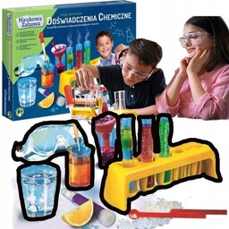 Laboratorium Chemiczne Zestaw Małego Chemika Dziecka Przedszkolaka 8