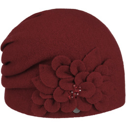 Czapka Wełniana Zikana by Lierys, bordowy, One Size