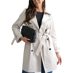 Elegancki płaszcz klasyczny TRENCZ HONORATA-38