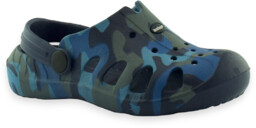 Klapki dziecięce dla chłopca Axim K3805 Granat Moro