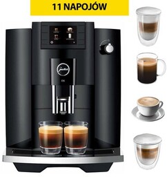 JURA Ekspres E6 Piano Czarny (EC)