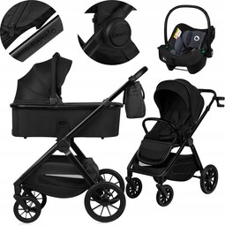 Wózek 3w1 Gondola Spacerówka Fotelik I-size Wielofunkcyjny Lionelo