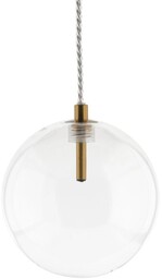 Lampa designerska Abigali GLOBO2 G4 #8960;150mm złota ABIGALI-GLOBO-HD80310-G4