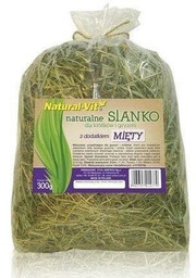 Natural-Vit Sianko z Miętą 300 g - siano