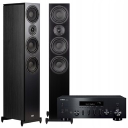 Heco Aurora Xt 700 Black Yamaha R-N600A MusicCast