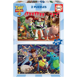Educa Borrás 18107 Toy Story 4 puzzle, wyjątkowe,