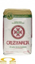 Yerba Mate Cruz de Malta con palo 1kg