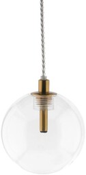 Lampa designerska Abigali GLOBO2 G4 #8960;120mm złota ABIGALI-GLOBO-HD80309-G4