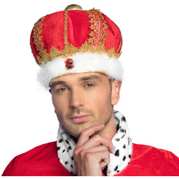 Czapka korona króla - 1 szt.