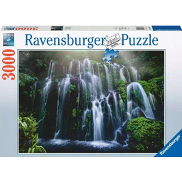 Puzzle 3000 elementów. Wodospady Ravensburger
