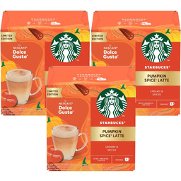 ZESTAW Kapsułki Nescafé Dolce Gusto STARBUCKS Pumpkin Spice