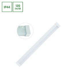 AQUATICA 15W CW 230V 150st IP44 596x46x63 BIAŁY