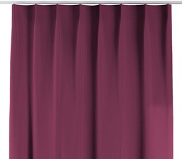 Zasłona na haczykach flex pojedynczych, plum (śliwkowy), Cotton