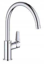 Bateria kuchenna Grohe Bauedge chrom obrotowa 31367001