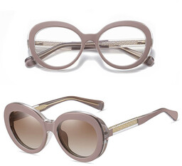 Stylion 2w1 Okulary damskie do komputera + nakładka