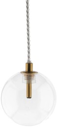 Lampa designerska Abigali GLOBO2 G4 #8960;100mm złota ABIGALI-GLOBO-HD80308-G4
