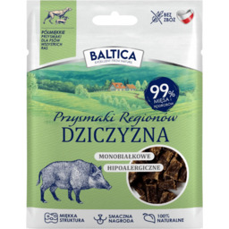 BALTICA przysmaki półmiękkie dziczyzna 30g monobiałkowe