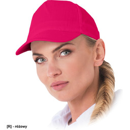 CZ - Czapka z daszkiem - różowy uni