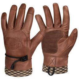 Rękawiczki Helikon Woodcrafter - brązowe (RK-WCT-LE-30)