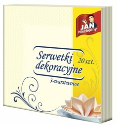 JAN NIEZBĘDNY Serwetki (20 sztuk)