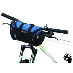 Roswheel Sakwa na kierownicę, bikepacking, czarno-niebieska 5l