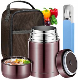Izolowany Pojemnik Na Lunch Ze Stali Nierdzewnej 800ML
