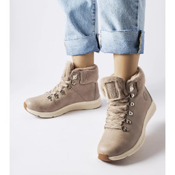 Beżowe trapery ocieplane Big Star MM274487-36