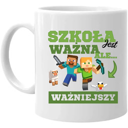 Szkoła jest ważna, ale Minecraft jest ważniejszy -