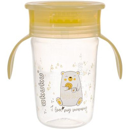 AKUKU Kubek-niekapek 360 żółty 9m+, 240ml -> Odbiór