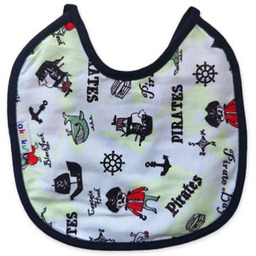 AKUKU A1640 Śliniak wiązany Mały pirat