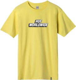 t-shirt męski HUF POSTAL TEE Aurora Yellow