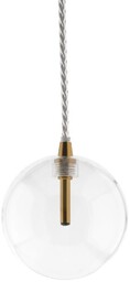 Lampa designerska Abigali GLOBO G4 #8960;100mm złota ABIGALI-GLOBO-HD80305-G4