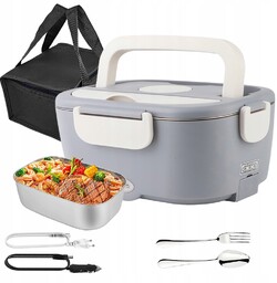 Elektryczny Lunchbox Podgrzewacz Termos Obiadowy