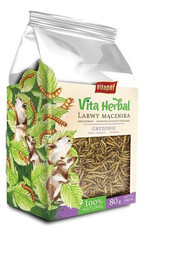 Vita Herbal dla gryzoni, larwy mącznika, 80 g