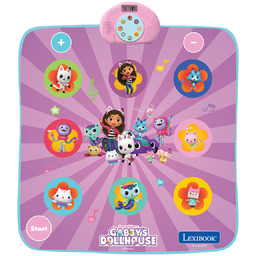 Lexibook Elektroniczna świecąca mata taneczna Koci domek Gabi