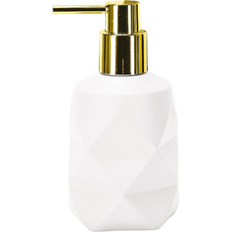 Kleine Wolke Golden Crackle Accessoires, Polyresin, biały Wymiary