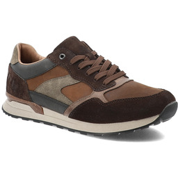 Rieker Brązowe Sneakersy Sportowe Obuwie Męskie