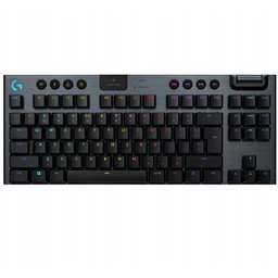 Klawiatura mechaniczna Logitech G915 Tkl Tactile Lightspeed czarna