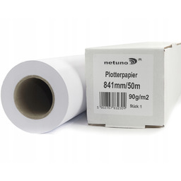 Papier do plotera w roli 841 x 50mb