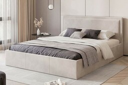 Łóżko tapicerowane z pojemnikiem SOAVE 160x200 Kolor