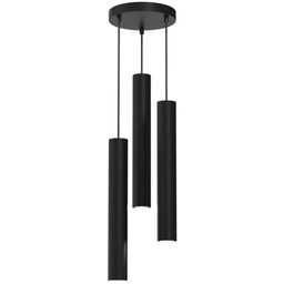 Lampa wisząca nowoczesna HUDSON BLACK 3xGU10 MLP8793 -