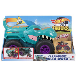 Hot Wheels, Monster Trucks, Pożeracz aut Mega Wrex,