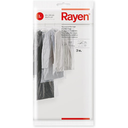 Rayen 6047 pokrowce na ubrania, 3 sztuki, 65