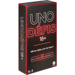 Mattel Games UNO DEFIS Gra karciana tylko