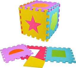 J.A.D.E - Puzzle maty kształtów - Maty EVA