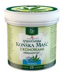 Maść Końska z konopiami Chłodząca, 250 ml /Herbamedicus/
