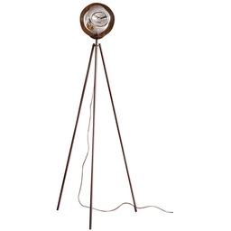 Lindby - Valentina Lampa Podłogowa Smoked Grey/Coffee