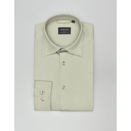 koszula terranova 00554 długi rękaw zielony slim fit